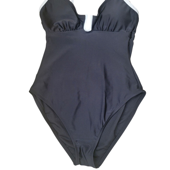 Shade Shore Women's High Leg Medium Seat Coverage Swimsuit Size Medium NWT - Picture 3 of 7